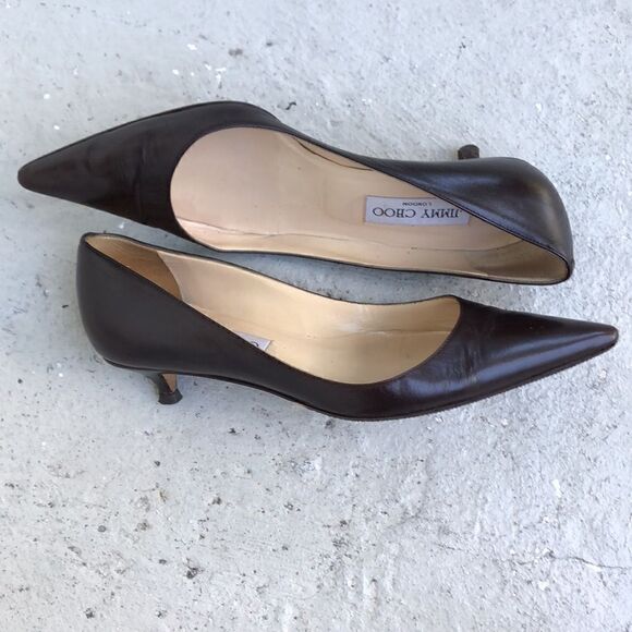 Jimmy Choo kitten heels  - Picture 2 of 11